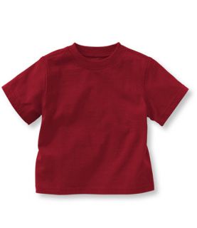 Toddlers Unshrinkable Crewneck Tee, Short Sleeve: Shirts  Free 