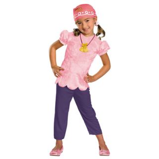 Disney Jake and the Neverland Pirates Izzy Girls Costume   Size Small 