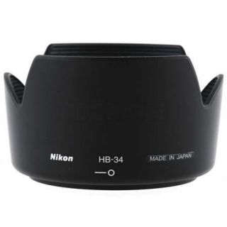 Nikon HB 34 Lens Hood for the 55 200mm f/4 5.6G ED AF S DX Zoom Nikkor 