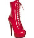 Red High Heel Boots      