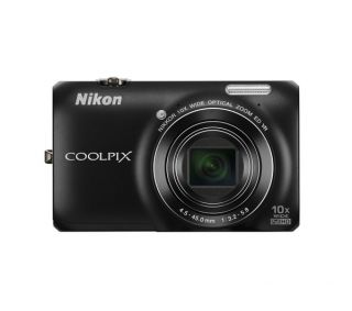 NIKON Coolpix S6300 Compact Digital Camera   Black Deals  Pcworld