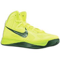 Nike Hyperfuse   Mens   Light Green / Dark Green