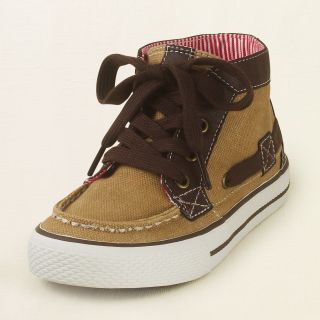 shoes   shoes   mid top boat sneaker  Childrens Clothing  Kids 