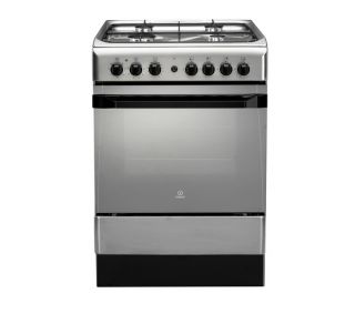 Buy INDESIT IS60D1X Dual Fuel Cooker   Stainless Steel  Free 