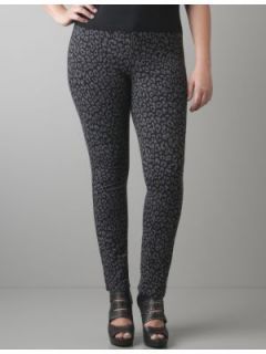 LANE BRYANT   Leopard print French terry jegging customer reviews 
