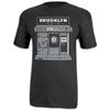 adidas NBA Brooklyn T Shirt   Mens   Nets