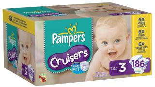 Pampers Cruisers Diapers XL Case   