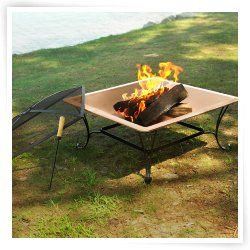 Copper  Wood Burning Fire Pits  