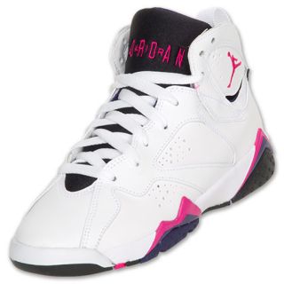 Air Jordan Retro 7 Kids Basketball Shoes  FinishLine  White 