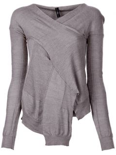 High Asymmetric Sweater   Cuccuini   farfetch 