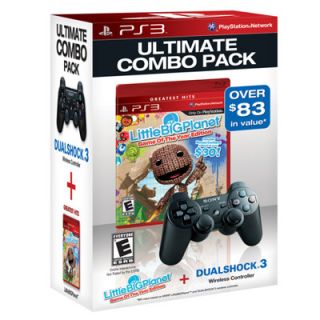 Little Big Planet Game of the Year Edition and DualShock 3 Wireless 