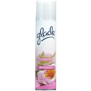 Glade Air Freshener Aerosol Spray, White Tea & Lily   Best Price