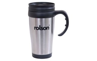 Rolson Travel Mug with Plastic Holder from Homebase.co.uk 