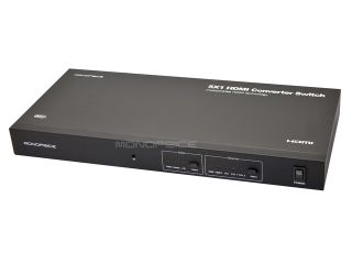 5X1 HDMI® Converter Switch   HDMI®, (DVI w/ Toslink + Coaxial + R/L 