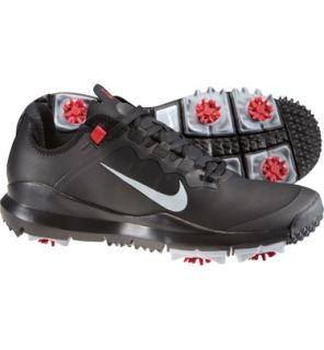 Golfsmith   Mens TW13 Golf Shoes (Black/Red)  