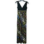 Connected Womens Surplice Maxi Dress