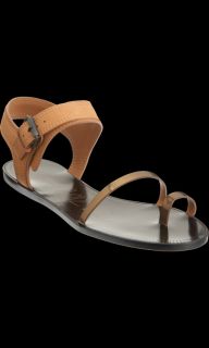 Lanvin Metallic Toe Ring Sandal 