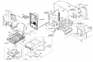SONY Receiver Cd mechanism Parts  Model HCD EC98P  PartsDirect 