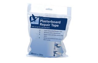 Blue Hawk Self Adhesive Plasterboard Tape   50mmx20m from Homebase.co 