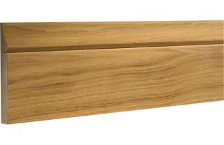 Winther Browne Ogee Skirting   Oak   2400x120x15mm from Homebase.co.uk 