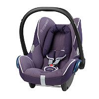 Halfords  Maxi Cosi Cabriofix Baby Car Seat Sparkling Grape