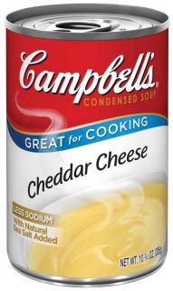Campbells Cheddar Cheese, 10.75 oz, 24 ct   