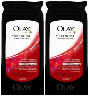 Olay Regenerist Micro Exfoliating Wet Cleansing Cloths   