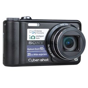 Sony Cyber shot DSC H55 14.1MP 10x Optical/2x Digital Zoom HD Camera 