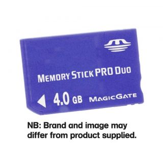 4GB Memory Stick Pro Duo  MS (Sony Memory Stick) Cards  Maplin 