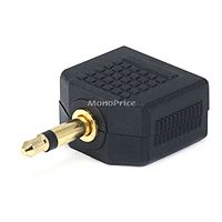 For only $0.24 each when QTY 50+ purchased   3.5mm Mono Plug to 2 x 3 