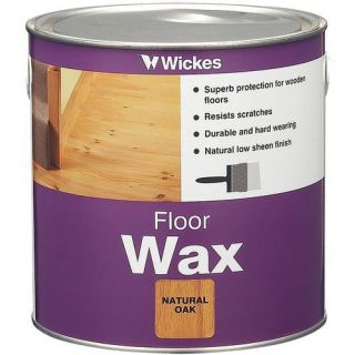 Floor Wax Natural Oak 2.5L   Decking & Garden Furniture Treatment 
