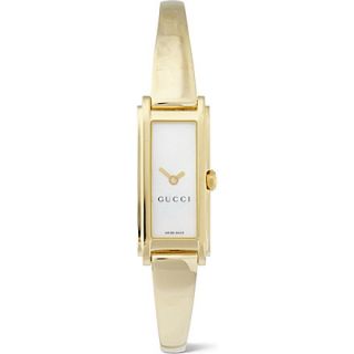 YA109525 G line gold plated watch   GUCCI  selfridges