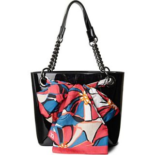 Patent Scarf small shopper   DKNY   Tote   Handbags & purses 