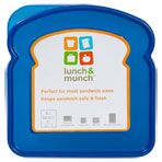 Lunch & Munch Plastic Sandwich Containers with Lids