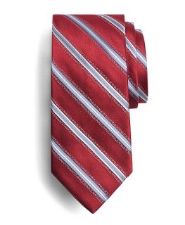 Alternating Stripe Tie   Brooks Brothers