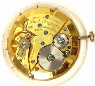 Paul Breguette   Complete Running Wristwatch Movement 