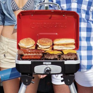 The Cuisinart Gourmet Portable Gas Grill at Brookstone—Buy Now