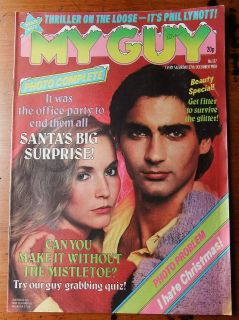 My Guy magazine Vintage 27th December 1980 no 137 leo sayer poster
