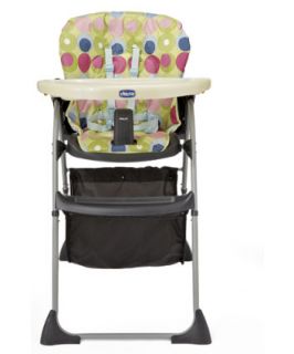 Chicco Happy Snack Highchair   Green/Blue/Pink   highchairs 