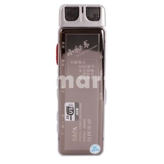4GB USB Sound Control Digital Voice Recorder with MP3 Function E80 