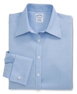 Non Iron Fitted French Cuff Dress Shirt with XLA   Brooks Brothers