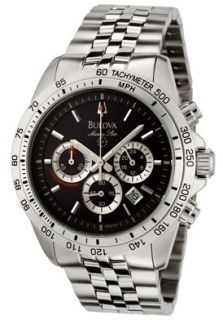 Bulova 96B113 Watches,Mens Marine Star Chronograph Black Dial 
