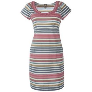 Joules Pink/Multi Macee Stripe Shift dress