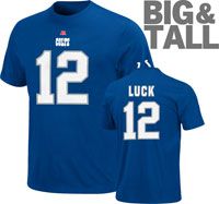 Andrew Luck Royal #1 Indianapolis Colts Big & Tall Eligible Receiver 