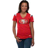 San Francisco 49ers Womens Tops, San Francisco 49ers Womens T Shirts 