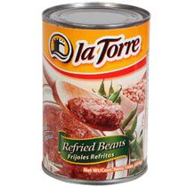 Bulk La Torre Traditional Refried Beans, 16 oz. Cans at DollarTree