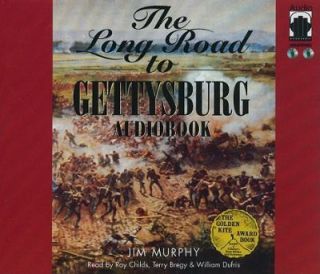 The Long Road to Gettysburg by Jim Murphy 2010, CD, Unabridged