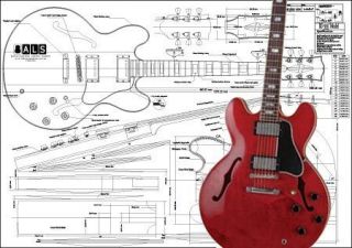 Gibson ES 335® Hollow Body Guitar Plan