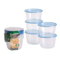 Home Kitchen & Tableware Food Storage Stor Ware Plastic Storage Bowls 