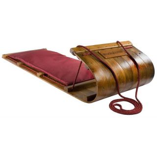 Lucky Bums Heirloom Collection Wooden Toboggan    at 